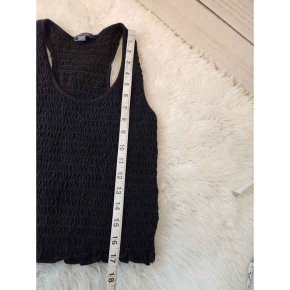 American‎ Eagle Outfitters Women's Black Stretch Tank Top Size XS - Picture 6 of 6